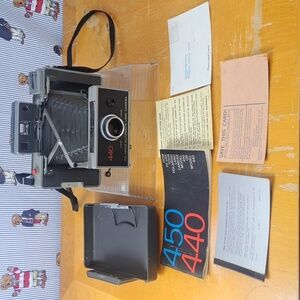 Vintage 1970s Vintage Polaroid 440 instant land camera folding instant camera